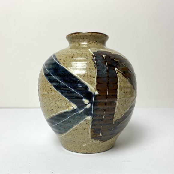 Vintage Japanese Stoneware Vase